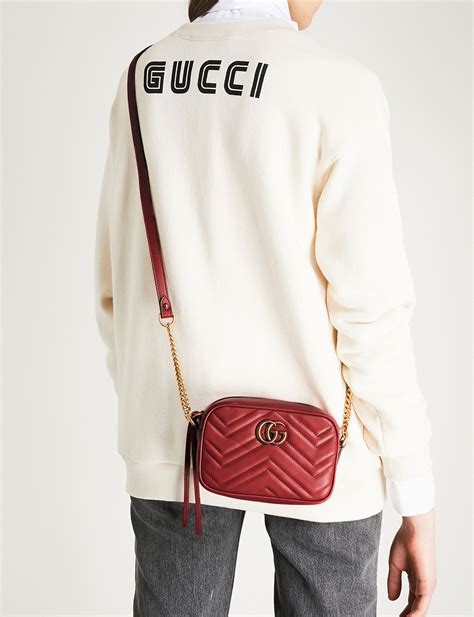 Selfridges Gucci cross body bag